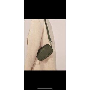 DAGNE DOVER - Air Mesh crossbody bag in Dark Moss NWOT